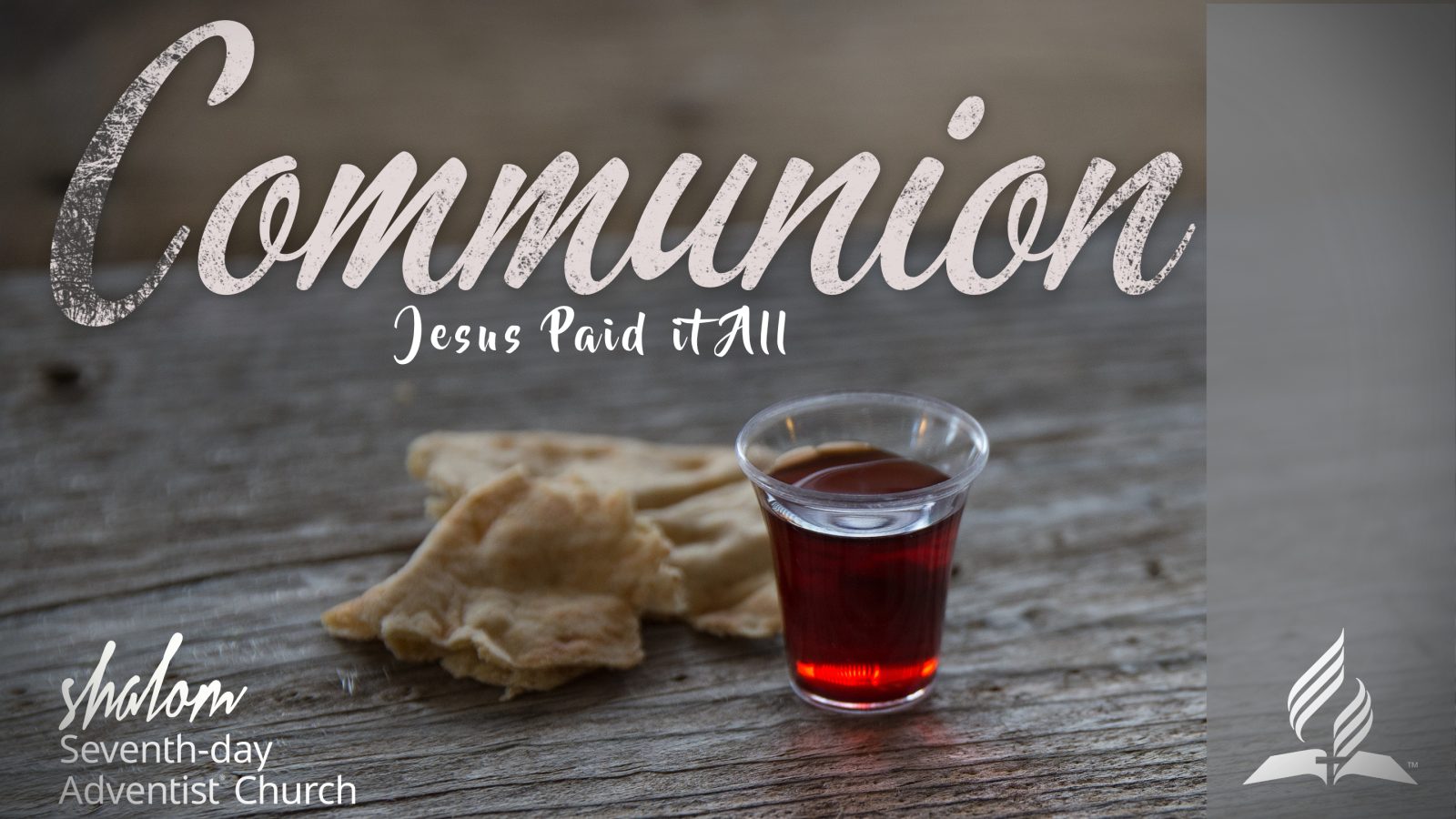 Flyer for Communion